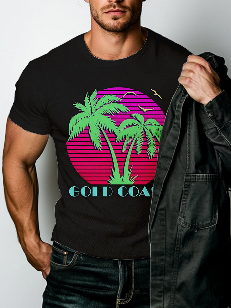 Summe Street Men's T-shirt 3D Print Men's T-shirt Casual Short-sleeved Top Outdoor Sports Fashion Men's T-shirt Clothing