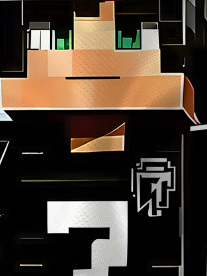 Pixel Art Soccer Kids' T-Shirt Dress - Black Jersey Style | Gaming & Football Theme