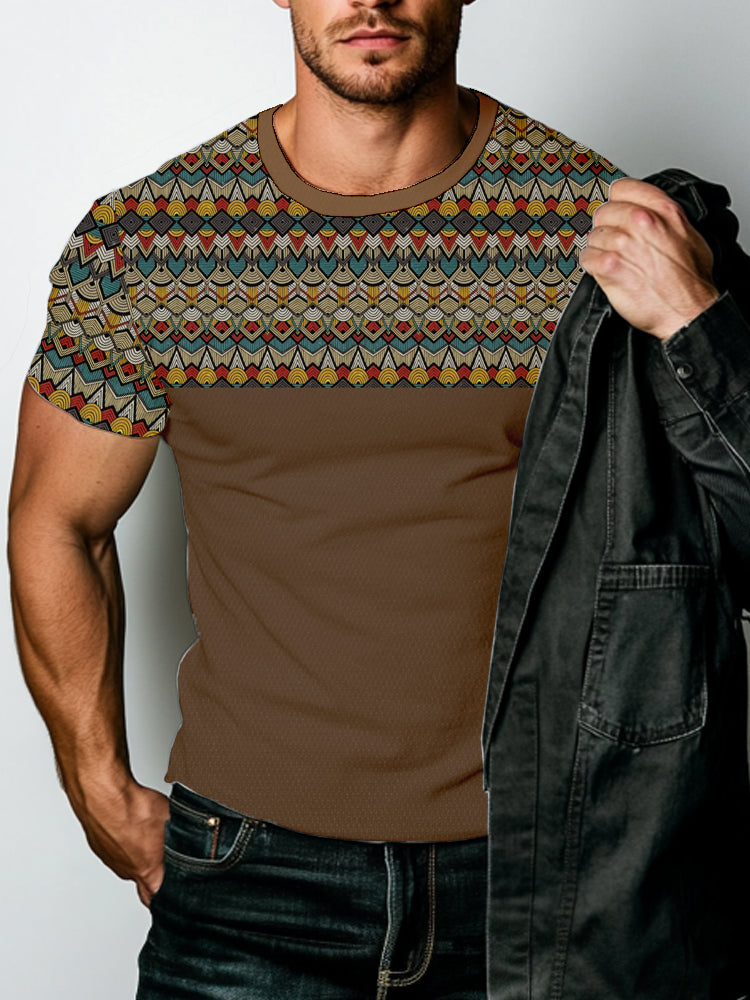 Summe Street Men's T-shirt 3D Print Men's T-shirt Casual Short-sleeved Top Outdoor Sports Fashion Men's T-shirt Clothing