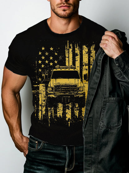 Summe Street Men's T-shirt 3D Print Men's T-shirt Casual Short-sleeved Top Outdoor Sports Fashion Men's T-shirt Clothing