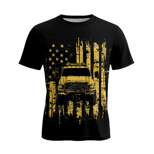 Summe Street Men's T-shirt 3D Print Men's T-shirt Casual Short-sleeved Top Outdoor Sports Fashion Men's T-shirt Clothing