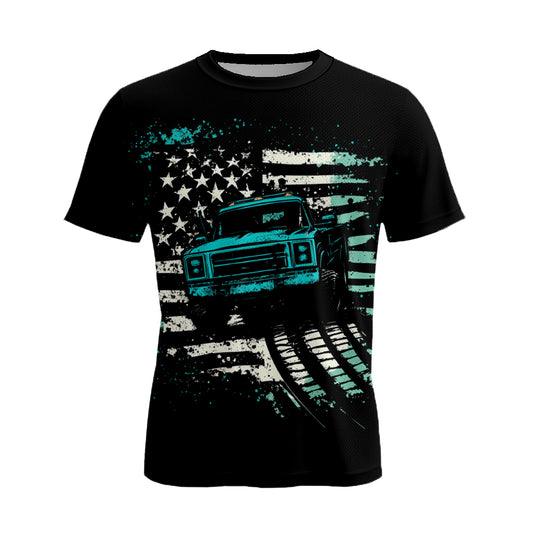 Summe Street Men's T-shirt 3D Print Men's T-shirt Casual Short-sleeved Top Outdoor Sports Fashion Men's T-shirt Clothing