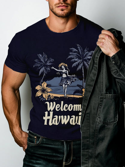 Summe Street Men's T-shirt 3D Print Men's T-shirt Casual Short-sleeved Top Outdoor Sports Fashion Men's T-shirt Clothing