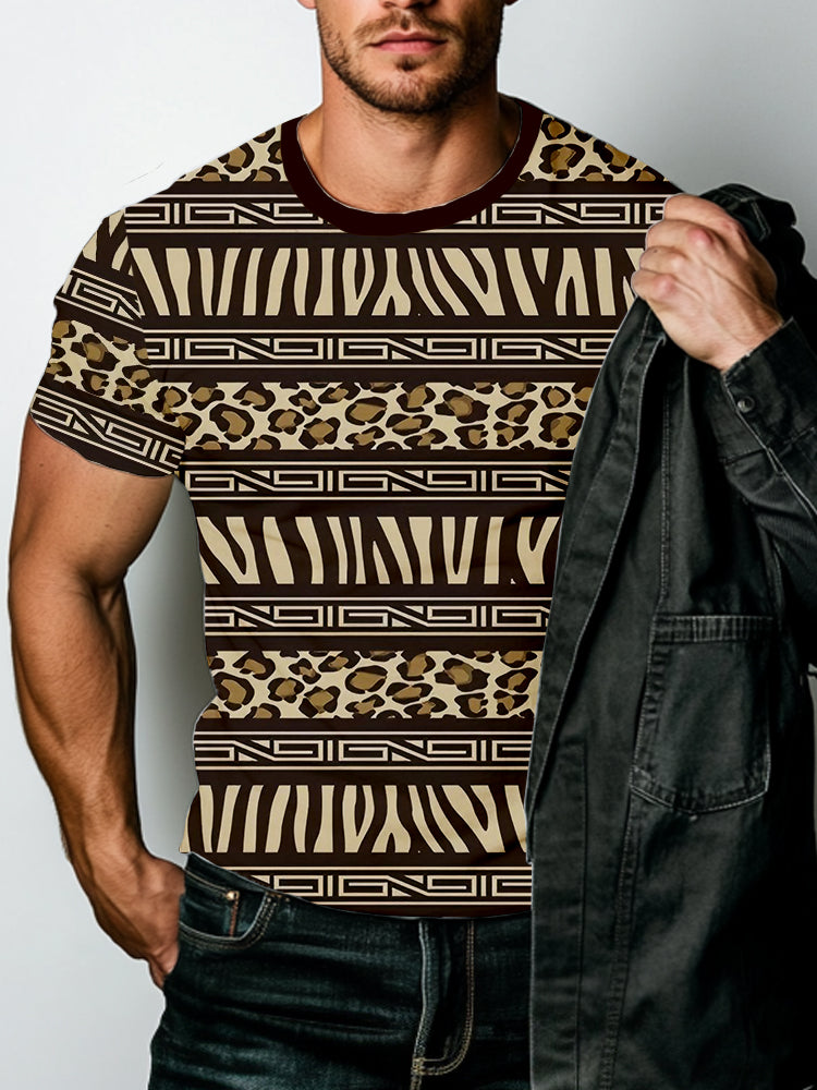 Summe Street Men's T-shirt 3D Print Men's T-shirt Casual Short-sleeved Top Outdoor Sports Fashion Men's T-shirt Clothing