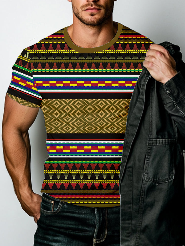 Summe Street Men's T-shirt 3D Print Men's T-shirt Casual Short-sleeved Top Outdoor Sports Fashion Men's T-shirt Clothing