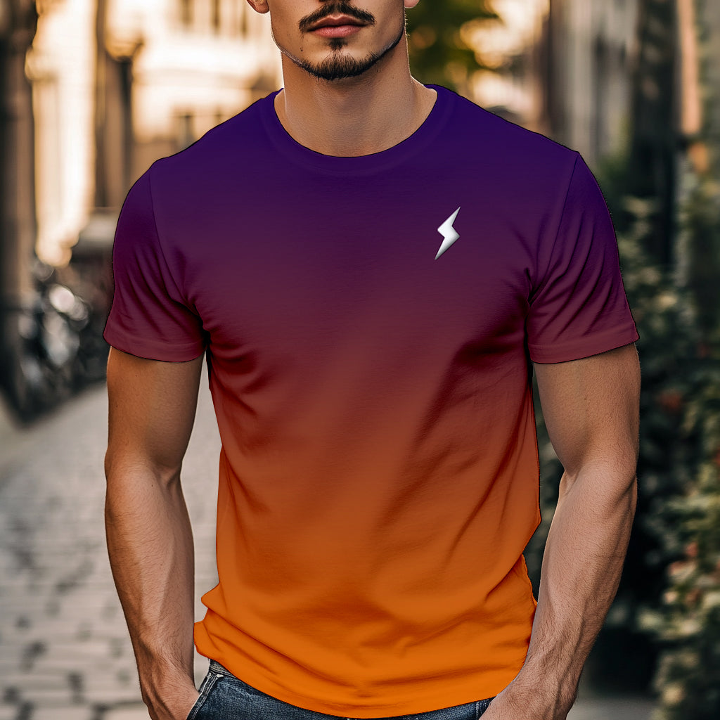 Mens T Shirt Tiger 3D Print T Shirt Harajuku Summer T Shirt O Neck Lightning Leopard Pattern Short Sleeve Top Oversized Clothing