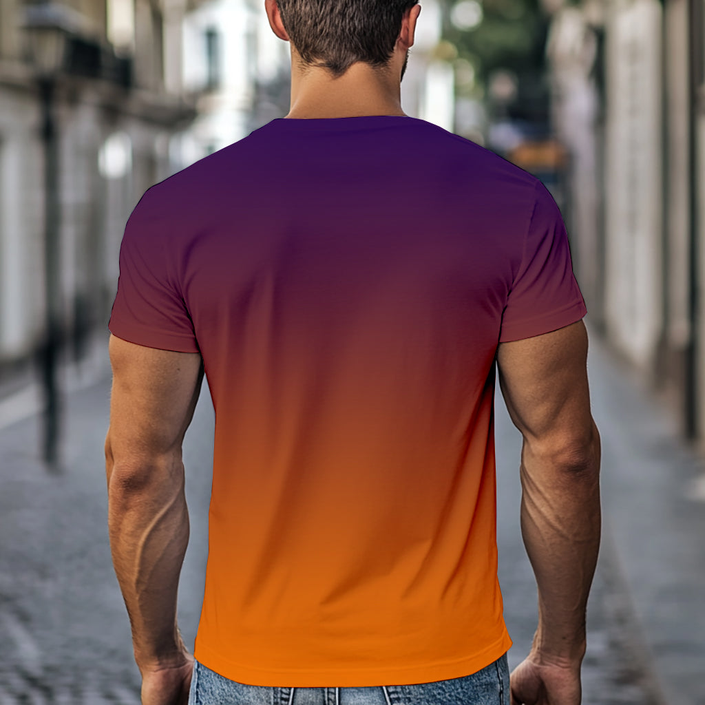 Mens T Shirt Tiger 3D Print T Shirt Harajuku Summer T Shirt O Neck Lightning Leopard Pattern Short Sleeve Top Oversized Clothing