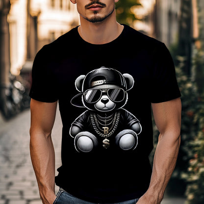 Summe Street Men's T-shirt 3D Print Men's T-shirt Casual Short-sleeved Top Outdoor Sports Fashion Men's T-shirt Clothing