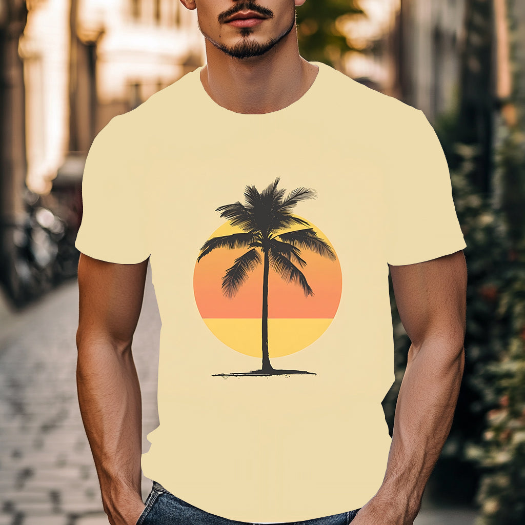 Chic 3D Printed T-Shirt, Short Sleeve Graphic Tee, Trendy Summer Streetwear for Unisex Style